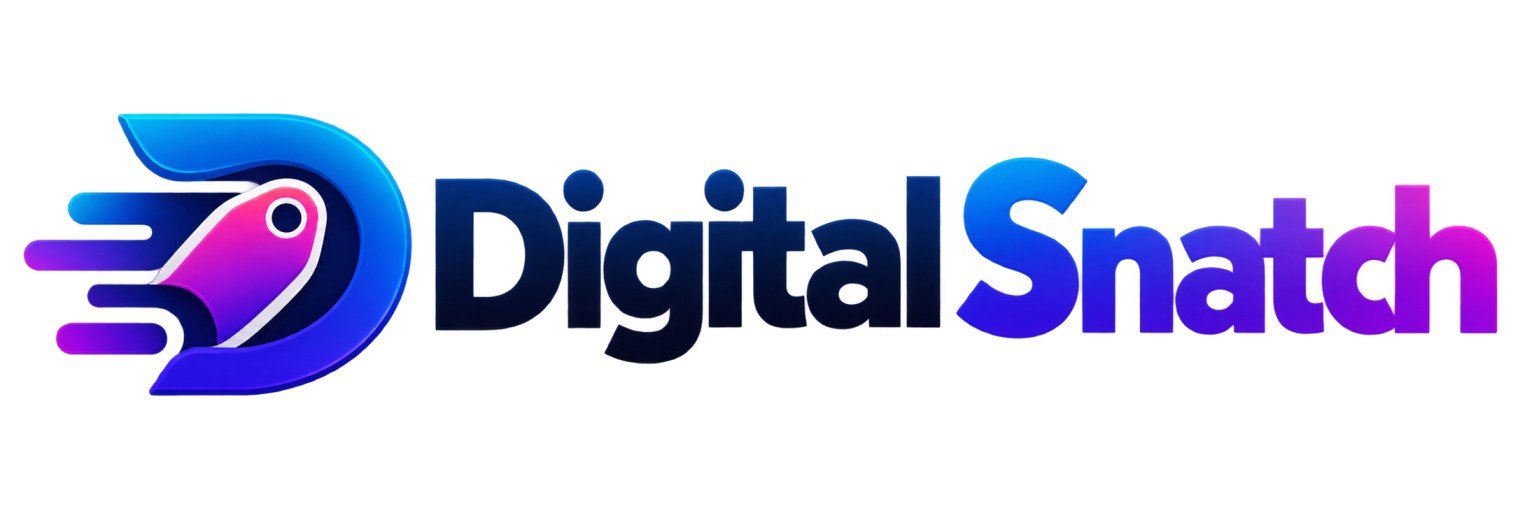 Glossy Digital Snatch Logo
